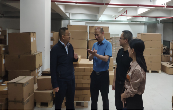 省医保局黄宏伟局长带队调研av视频“智慧医保”二期双数据中心