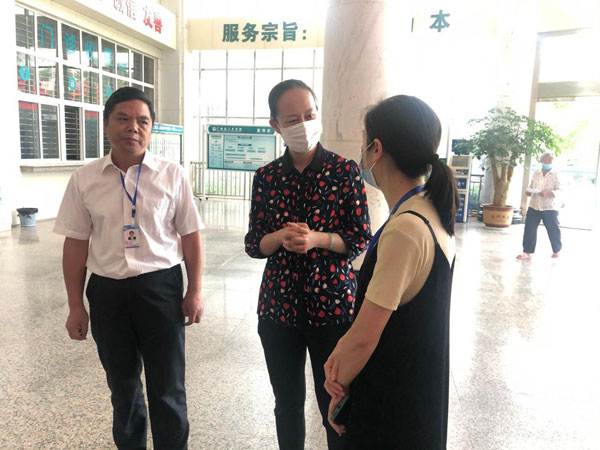 省医保局调研督战广南县脱贫攻坚工作