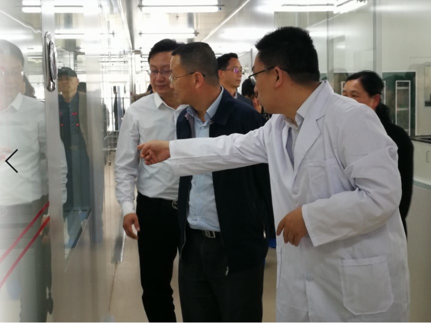 黄宏伟局长率队到云南神威施普瑞药业调研