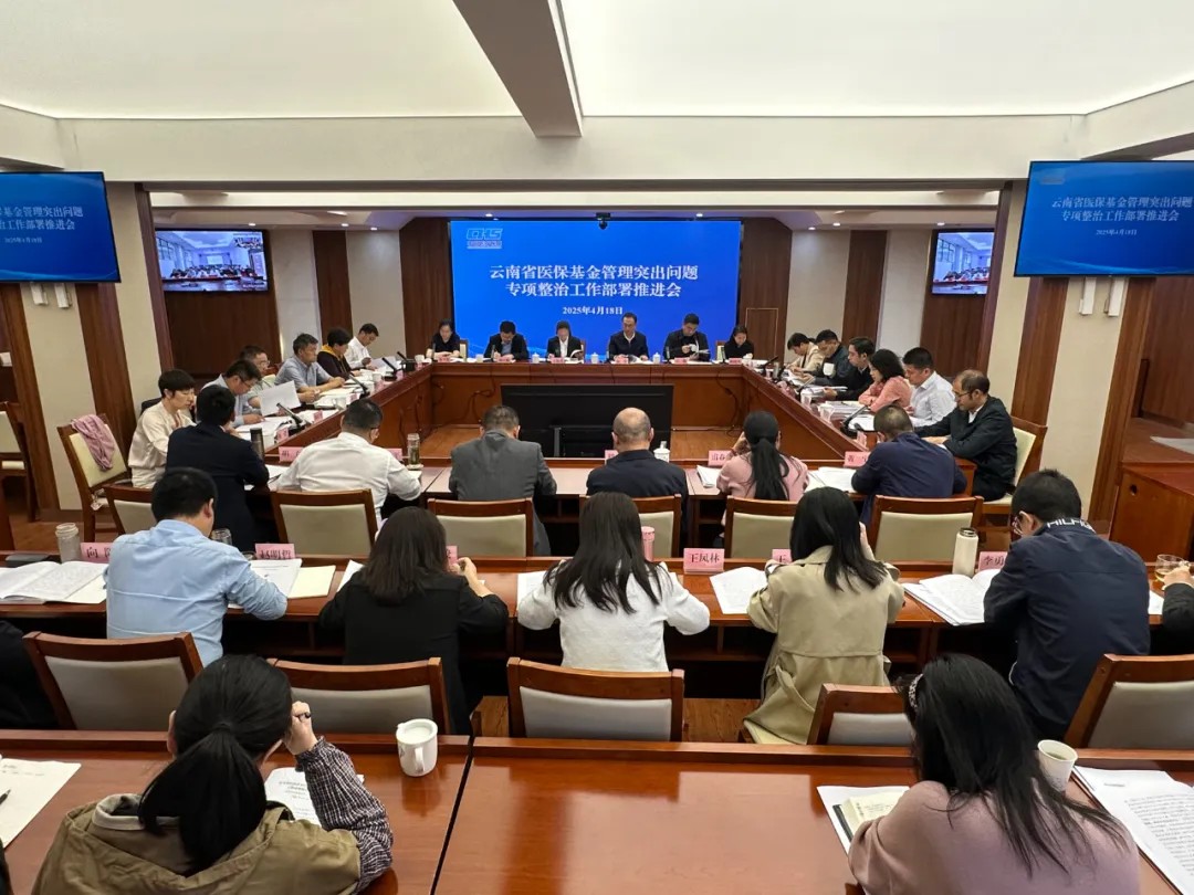 av视频医保基金管理突出问题专项整治工作部署推进会在昆明召开